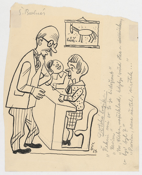 Štefan Bednár – Učiteľ a žiak 1929 