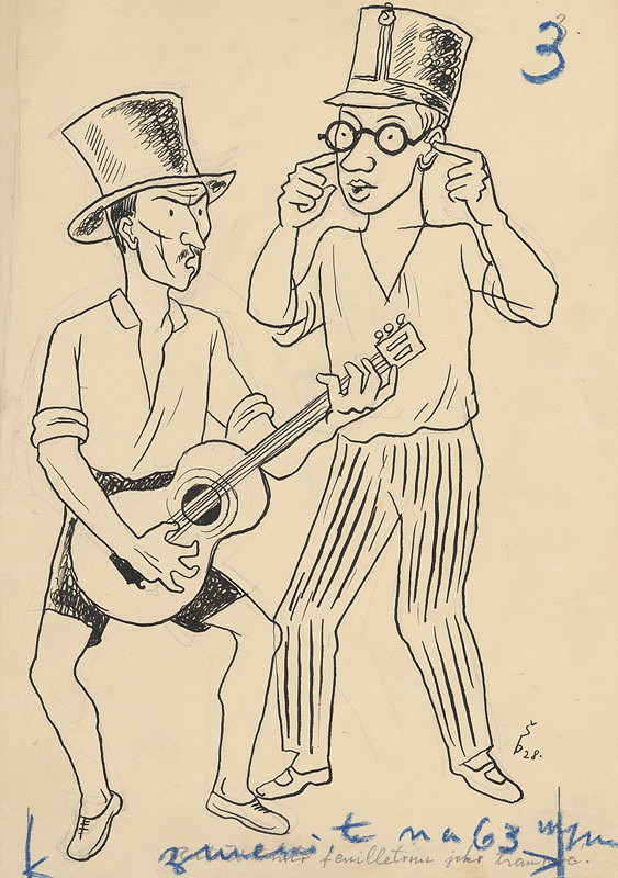 Štefan Bednár – Gitarista-1928 