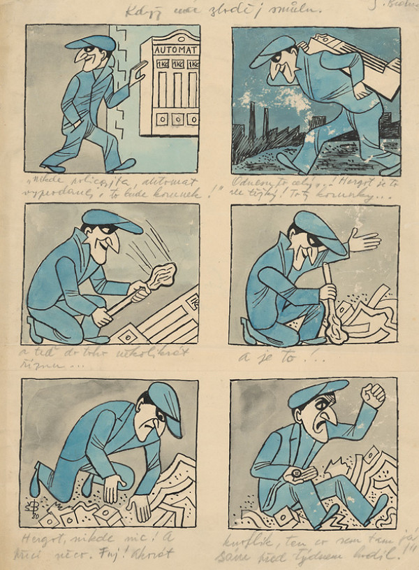 Štefan Bednár – Keď má zlodej smolu - 1930, seriál 