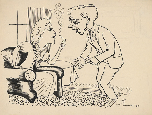 Štefan Bednár – Rozhovor v salóne - 1935 