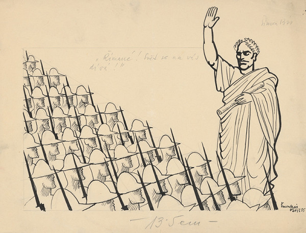Štefan Bednár – Rimania, svet sa na vás díva! Mussolini ako Caesar - 1935 
