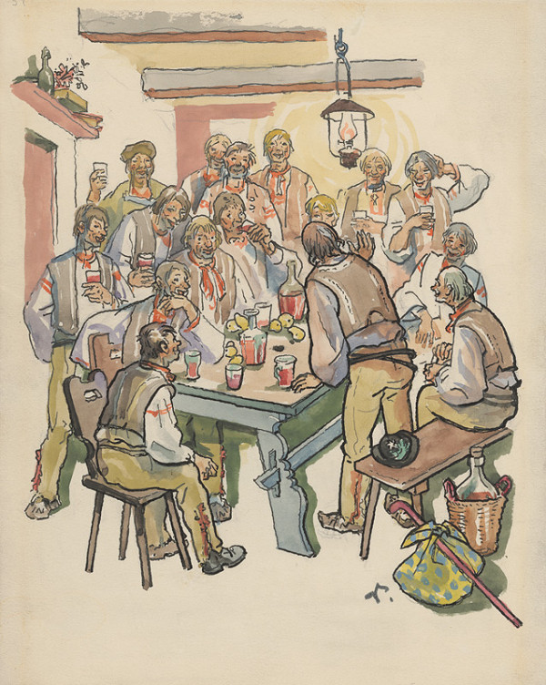 Jaroslav Vodrážka – V krčme 