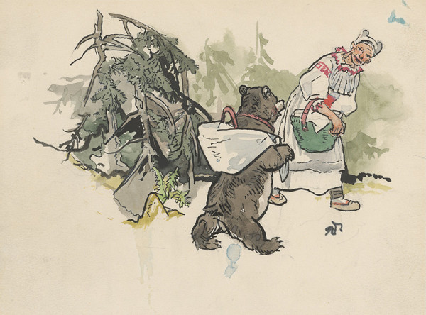 Jaroslav Vodrážka – Macko s batohom 