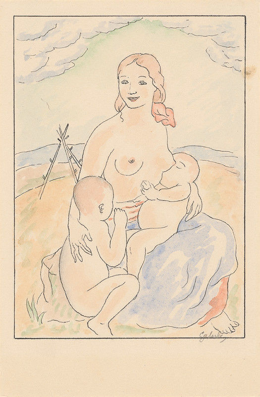 Mikuláš Galanda – Slovenská matka 