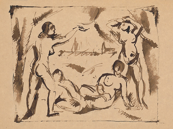 Ján Želibský – Kúpanie 