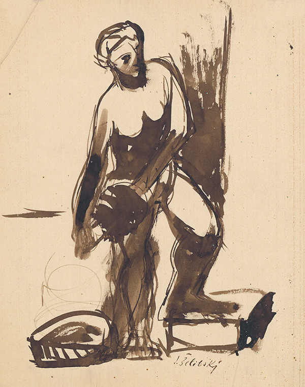 Ján Želibský – Žena s krčahom 