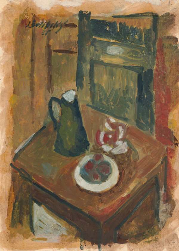 Ján Želibský – Zátišie s krčahom 