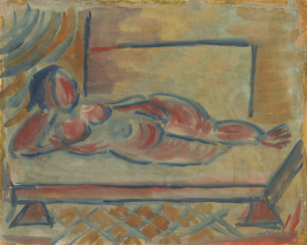 Ján Želibský – Ležiaci akt 