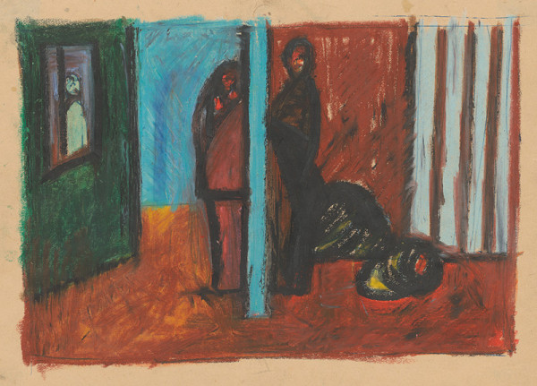 Ján Želibský – Večerná ulica 