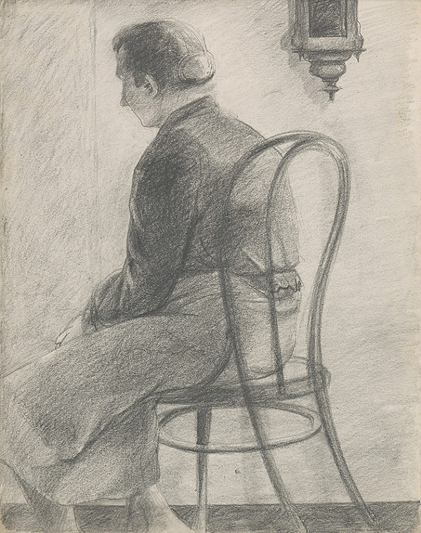 Alojz Pepich – Sediaca žena 