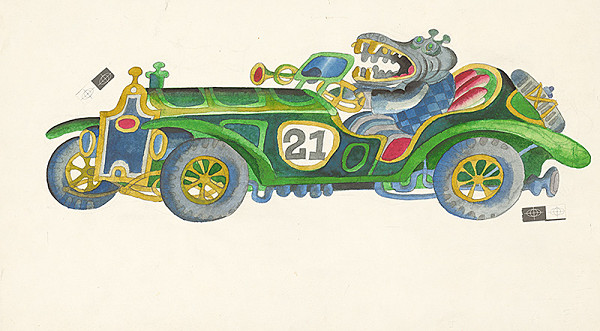 Miroslav Cipár – Závodné auto 