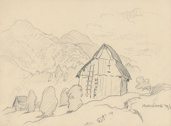 Martin Benka – Pri Bielom potoku 