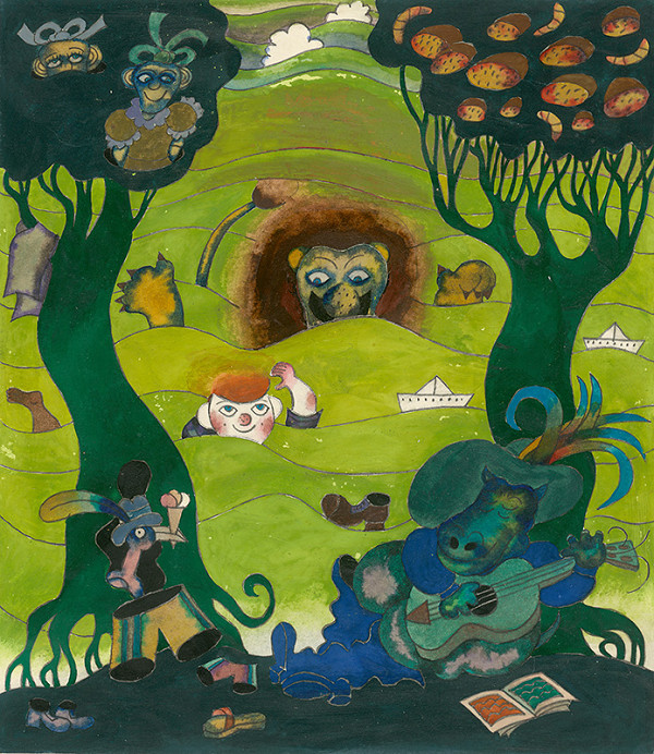 Ondrej Zimka – 8-Lev ušiel z domu.V lese 