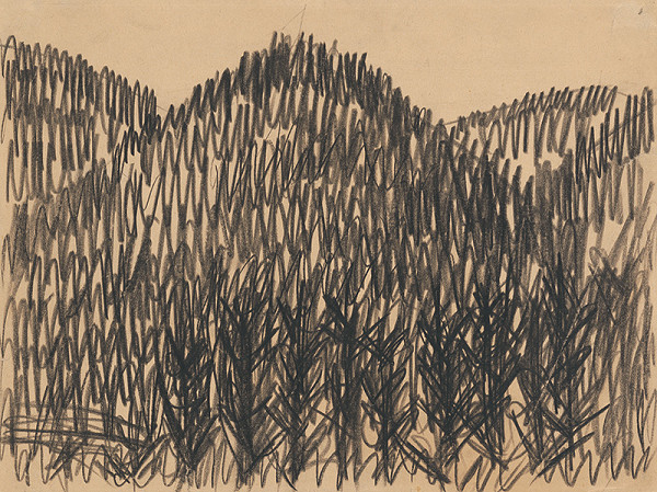 Rudolf Uher – Kopcovitá krajina 