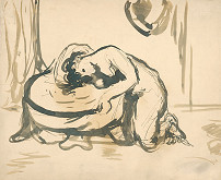 Ján Mudroch – Kľačiaca žena 