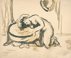 Ján Mudroch – Kľačiaca žena 