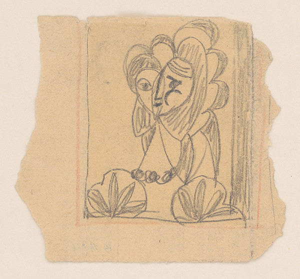 Peter Matejka – Štúdia ženskej hlavy V. 