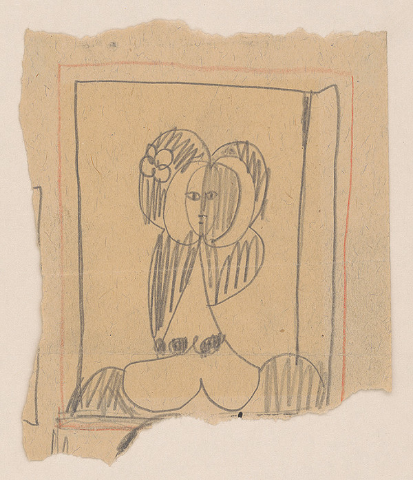 Peter Matejka – Štúdia ženskej hlavy VI. 