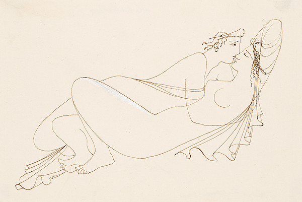 Mária Želibská – Ilustrácia ku knihe Héro a Leander 