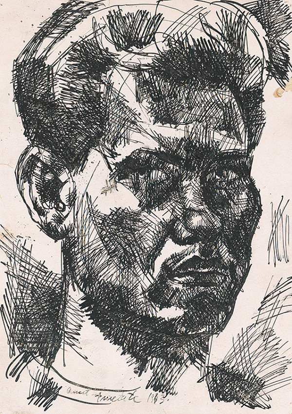 Ernest Zmeták – Autoportrét 