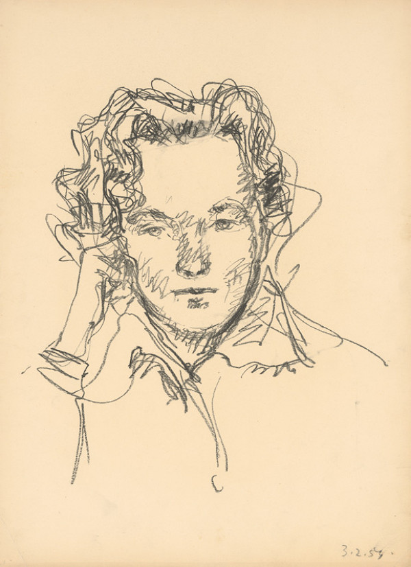 Imrich Weiner-Kráľ – Žena podopierajúca si hlavu 