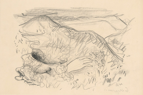 Imrich Weiner-Kráľ – Bude vojna - Štúdia k obrazu 