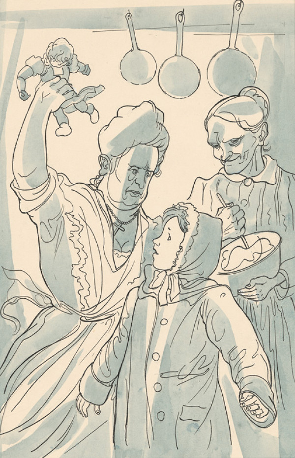 Imrich Weiner-Kráľ – Rozzúrená žena 