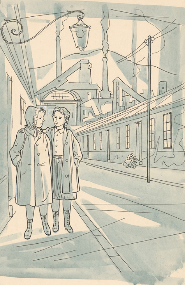 Imrich Weiner-Kráľ – Na ulici 