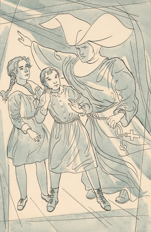 Imrich Weiner-Kráľ – Potrestané dievčatká 