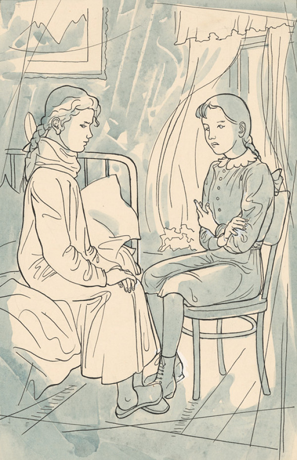 Imrich Weiner-Kráľ – Pri chorej kamarátke 