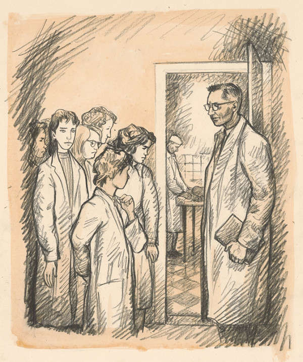 Imrich Weiner-Kráľ – V nemocnici 