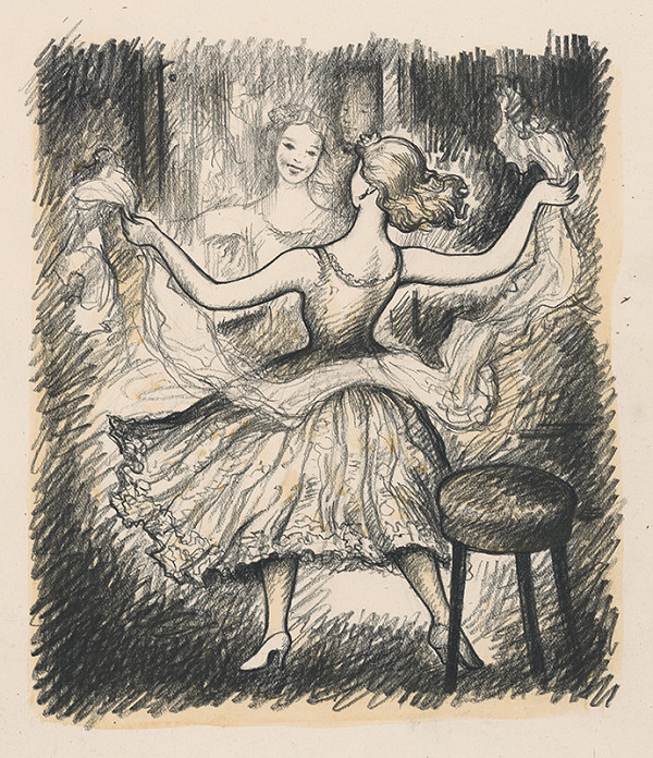 Imrich Weiner-Kráľ – Tancujúce dievča 