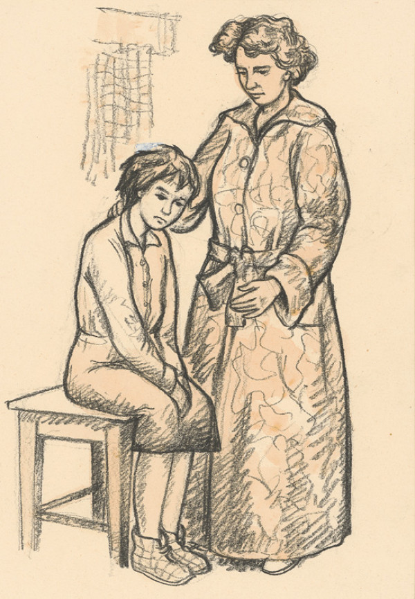 Imrich Weiner-Kráľ – Smutné dievčatko 