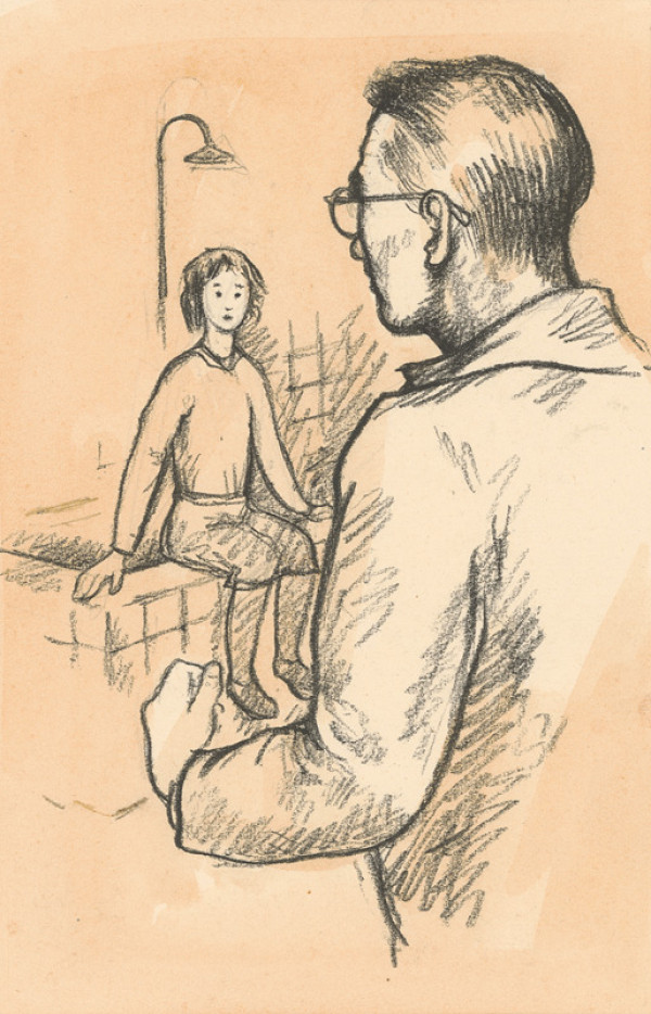 Imrich Weiner-Kráľ – V kúpeľni 