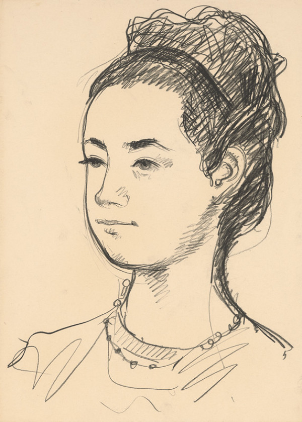 Imrich Weiner-Kráľ – Hlava mladého dievčaťa 