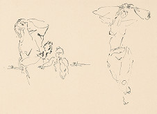 Július Lőrincz – 4.- Vojna II. Stojaca žena ... 