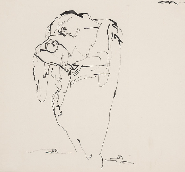 Július Lőrincz – 13.- Vojna II. Matka s dieťaťom ... 