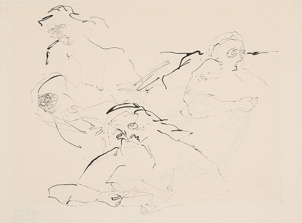 Július Lőrincz – 15.- Vojna II. Štúdia troch ženských poprsí 