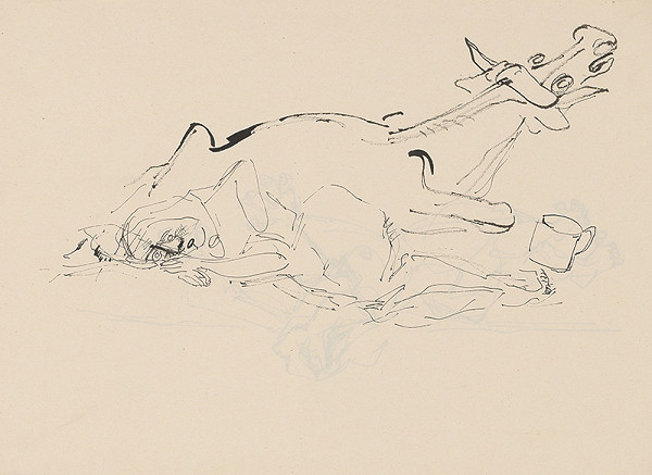 Július Lőrincz – 29. Vojna II. - Mŕtva žena s kravou II. 