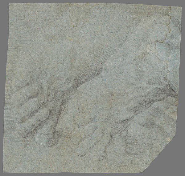 Stredoeurópsky majster z 18. storočia – Study of Male Feet 