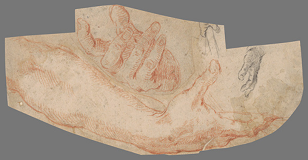 Stredoeurópsky majster z 18. storočia – Štúdia rúk 