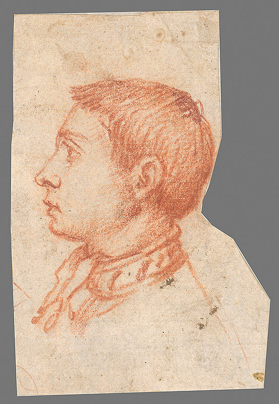 Stredoeurópsky maliar z 19. storočia – Head of a Boy 