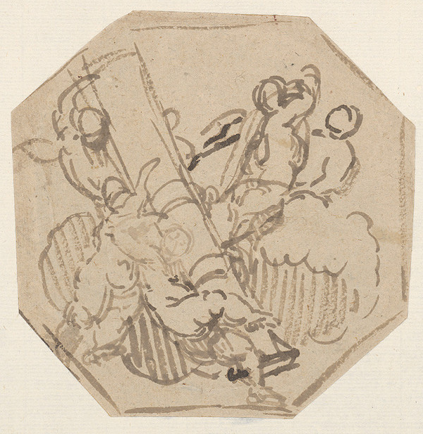 Stredoeurópsky maliar z 18. storočia – Skupina anjelikov II. 