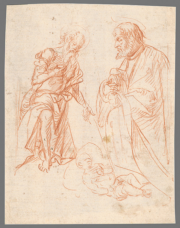 Stredoeurópsky maliar z 18. storočia – The Adoration of Jesus 