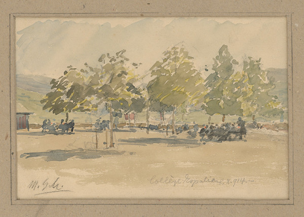 Maximilián Schurmann – Motív z Espalionu 