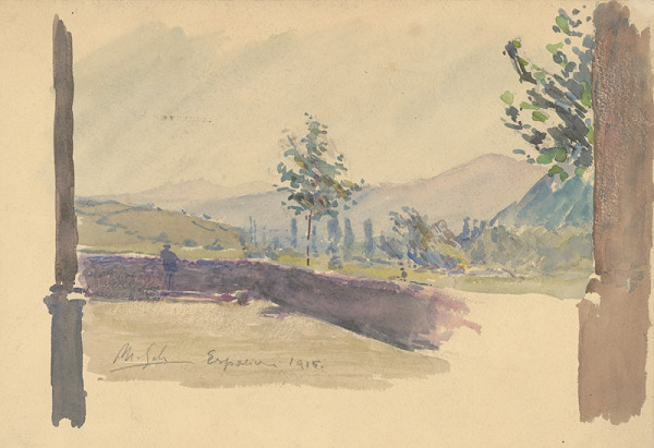 Maximilián Schurmann – Motív z Espalionu 