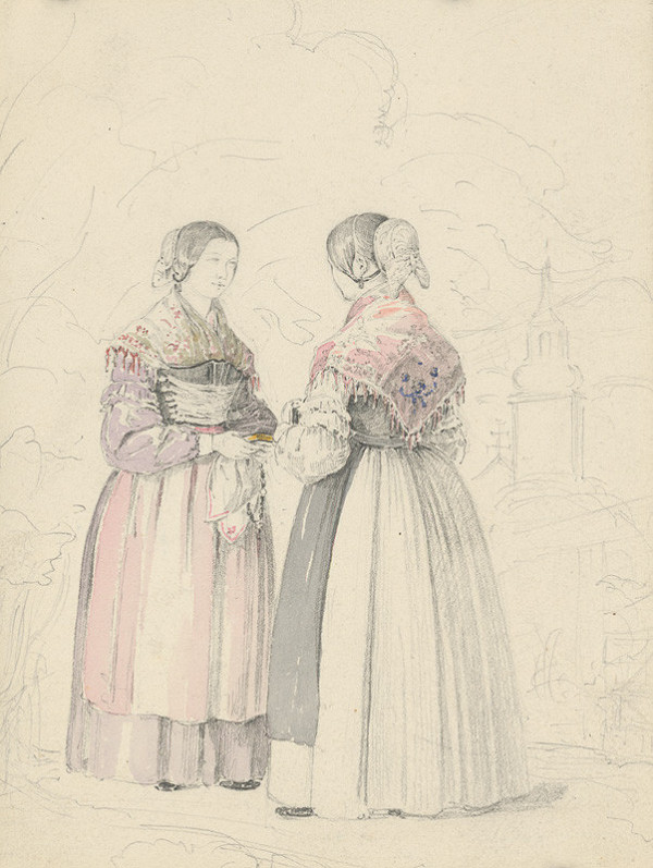 Karol Ľudovít Libay – Dve ženy 