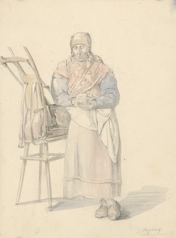 Karol Ľudovít Libay – Vidiecka žena zo Salzburgu 