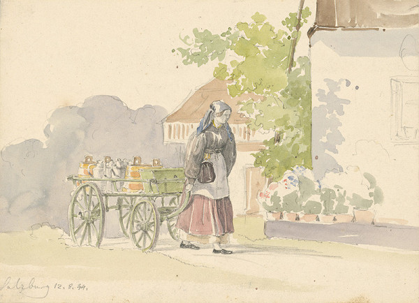 Karol Ľudovít Libay – Mliekarka 