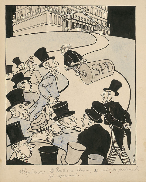 Imrich Vysočan – Cesta do parlamentu. Ollanhauer: Poslušne hlásim,cesta do parlamentu je upravená 